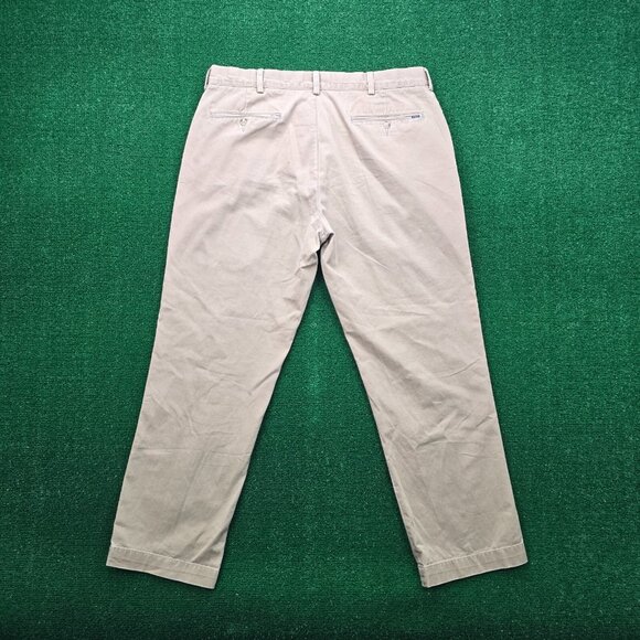 Polo Ralph Lauren Pants Mens 36x30 Brown Tan‎ Chino Classic Fit Preppy Casual - Picture 2 of 9